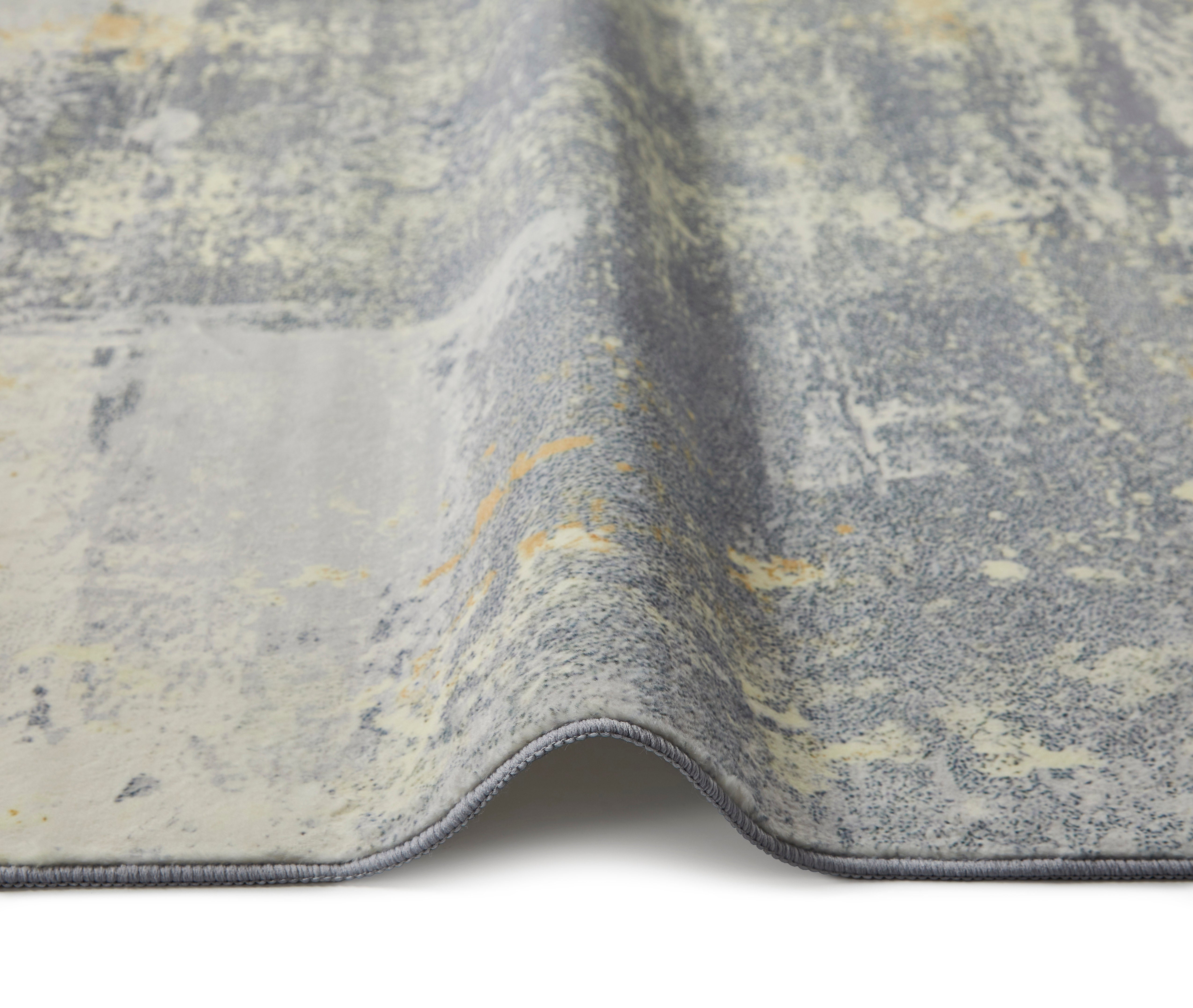 Concept Looms Lux Washable LUX02 Light Grey Rug